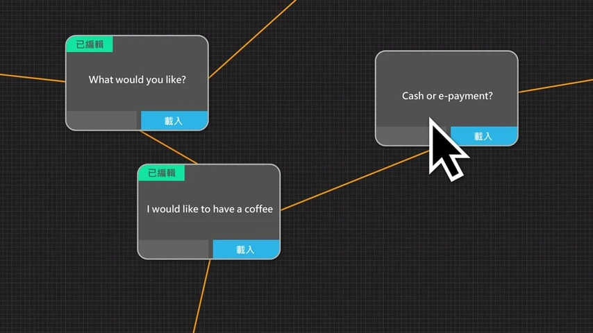 Add interactive content to the scene