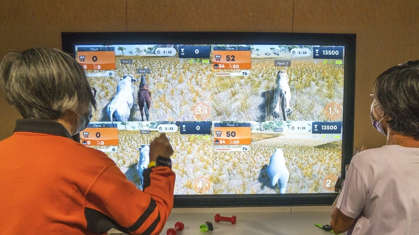 SilverMOVE combines VR technology and precise sensing to provide a safe, interesting and digital training experience for the elderly and rehabilitated people.